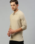 Long sleeve organic cotton piqué polo shirt Erik 4908