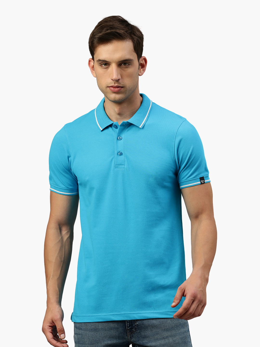 Switcher men's polo ben color/blue bay