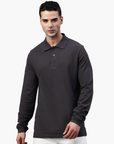 Long sleeve cotton piqué polo shirt Ralph 4907