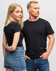 Stretch T-shirt Luc round neck