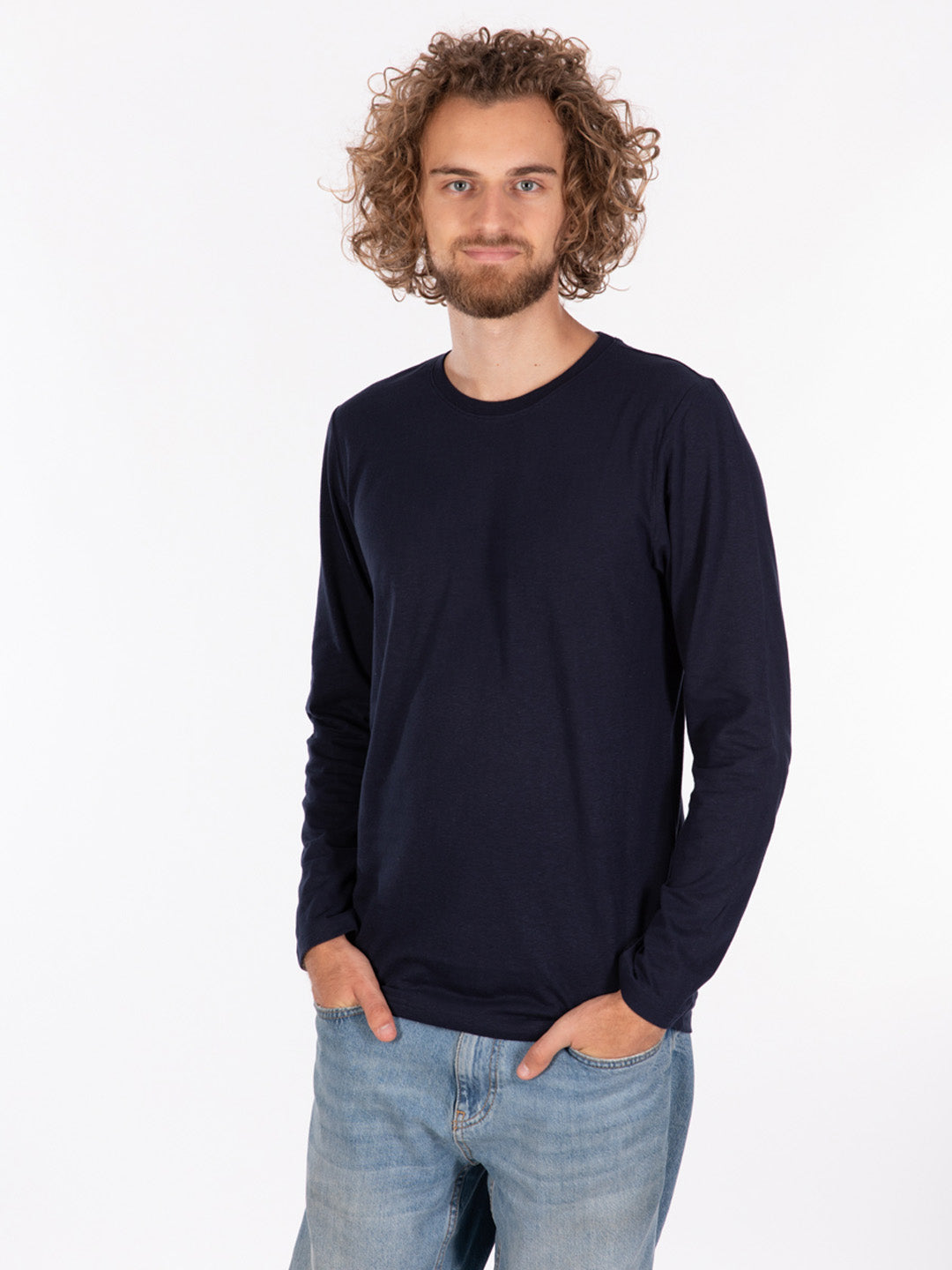 Navy long sleeve T-shirt from Switcher