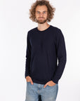 Navy long sleeve T-shirt from Switcher