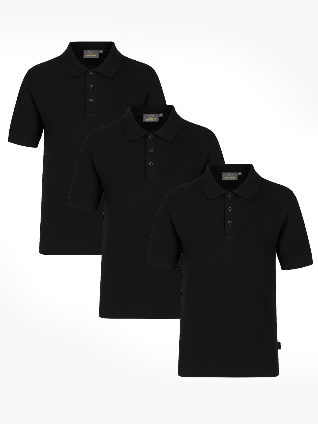 Switcher men's polo John color/40 noir