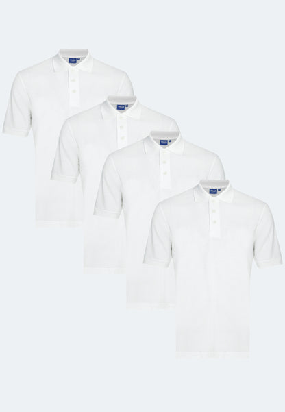 4-pack Airtex piqué polo shirt Whale