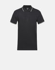 Contrast polo with elastane Ben