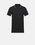 Contrast polo with elastane Ben