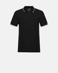 Contrast polo with elastane Ben