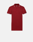 Contrast polo with elastane Ben