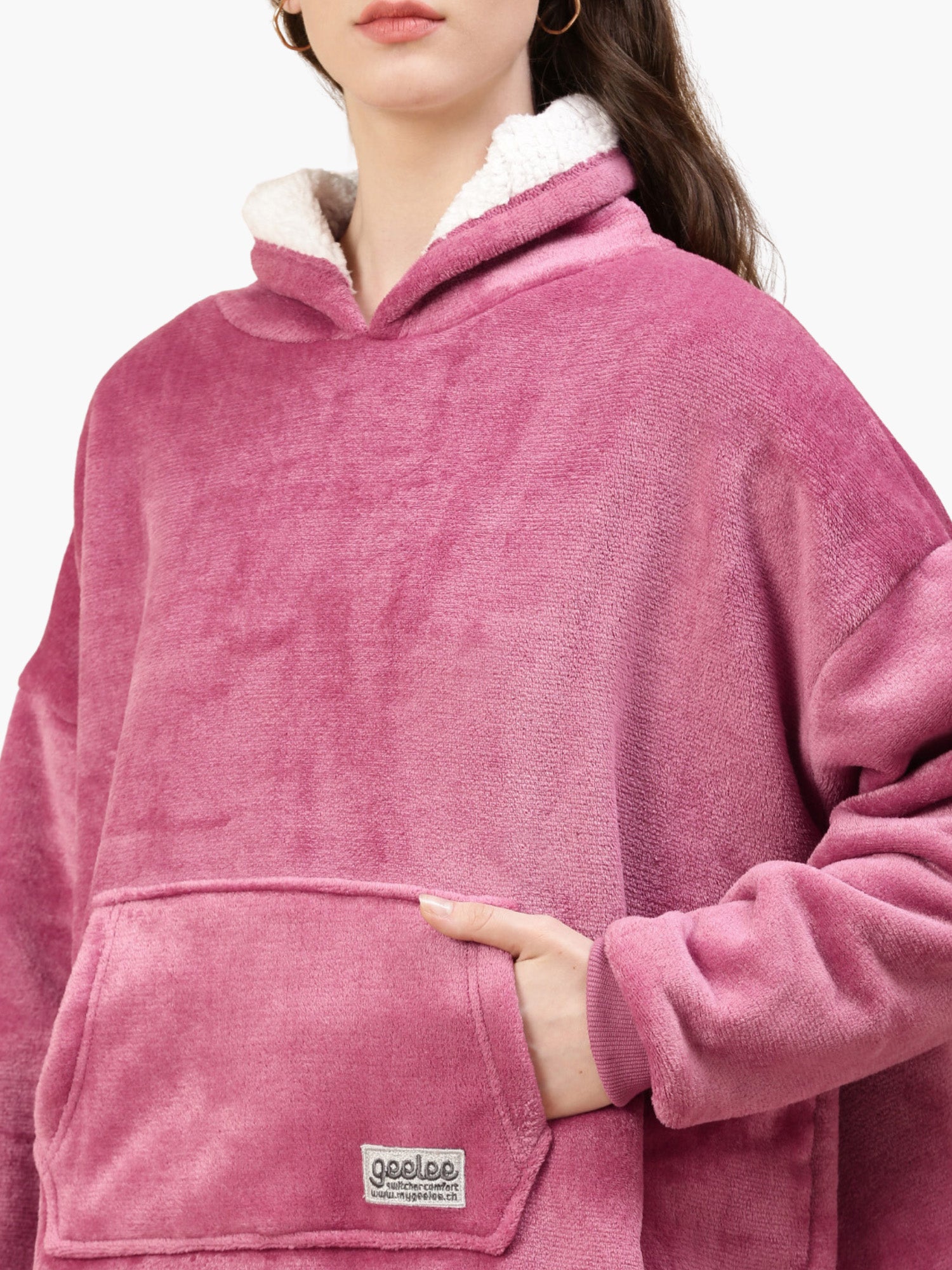 Geelee Plaid - the ultra-comfortable oversized hoodie 5036