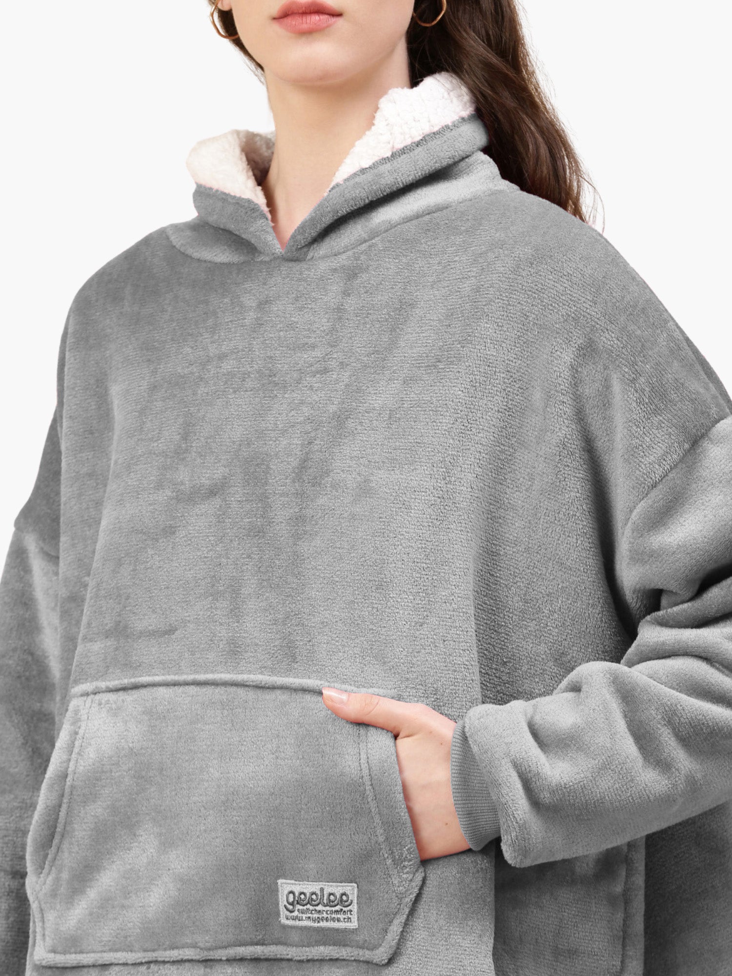 Geelee Plaid - the ultra-comfortable oversized hoodie 5036