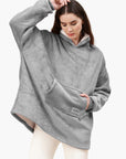 Geelee Plaid - the ultra-comfortable oversized hoodie 5036