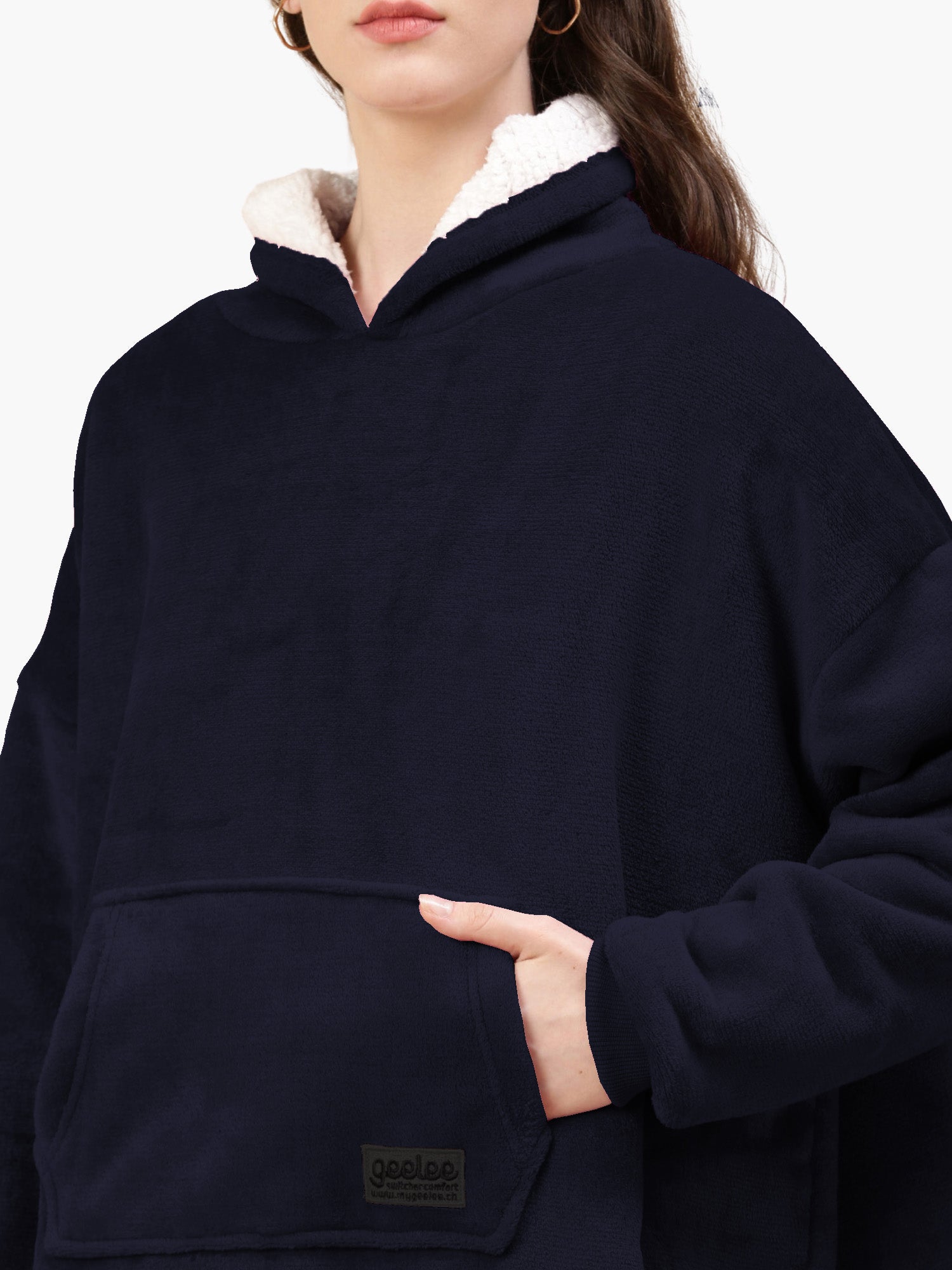 Geelee Plaid - the ultra-comfortable oversized hoodie 5036