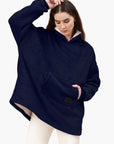 Geelee Plaid - the ultra-comfortable oversized hoodie 5036