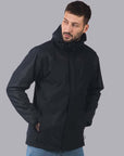 Men's 3-in-1 waterproof jacket Eiger-noir-switcher