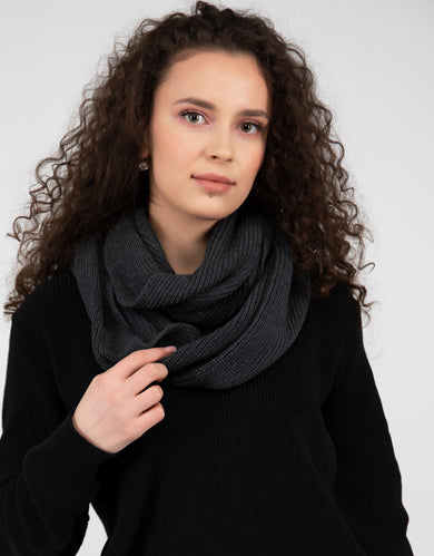 Unisex Kefalonia Recycled Cotton Polyester Loop Scarf