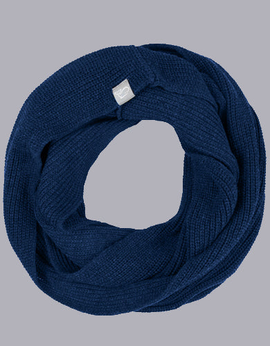 Kefalonia Recycled Cotton-Polyester Loop Scarf