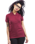 Stretch organic piqué polo shirt Stacy 4030