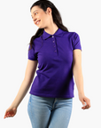 Stretch organic piqué polo shirt Stacy 4030