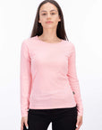 Liliane long sleeve T-shirt stretch rose switcher