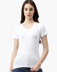 Stretch T-shirt V-neck Giorgia 2276