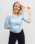Yasmin ladies basic T-shirt 3/4 sleeve