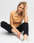 Yasmin ladies basic T-shirt 3/4 sleeve