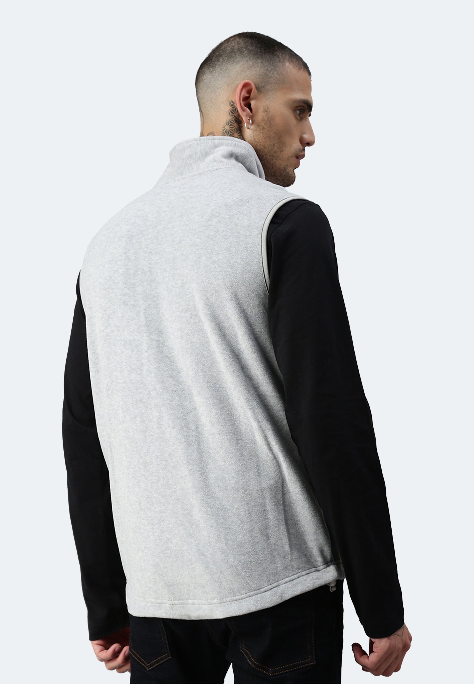 Switcher fleece cortina color/gris chine