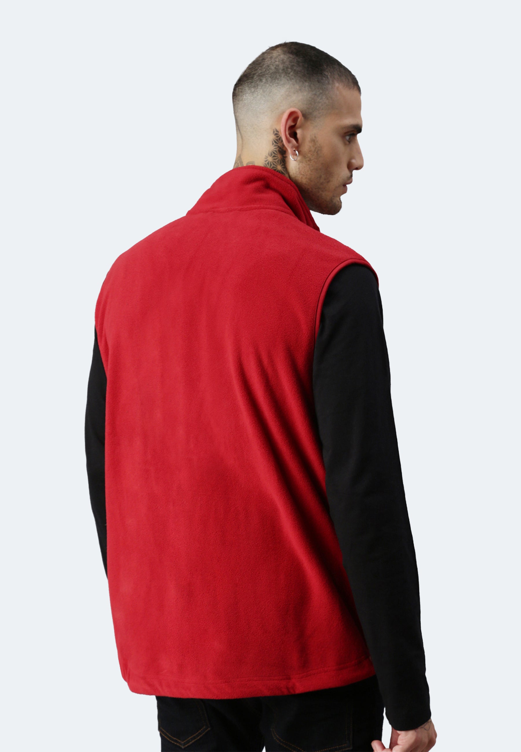 Switcher fleece cortina color/rouge