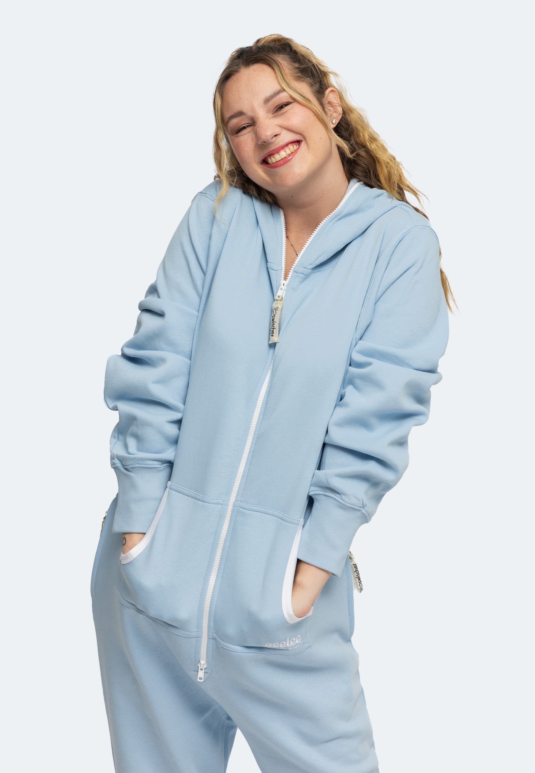 Switcher jumpsuit geelee jumpsuit color/205 blue soul