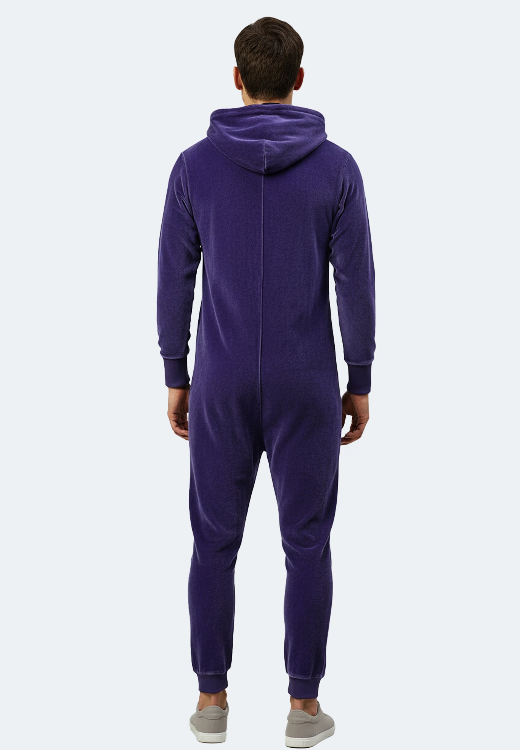 Switcher jumpsuit geeleevelvet color/734 violin