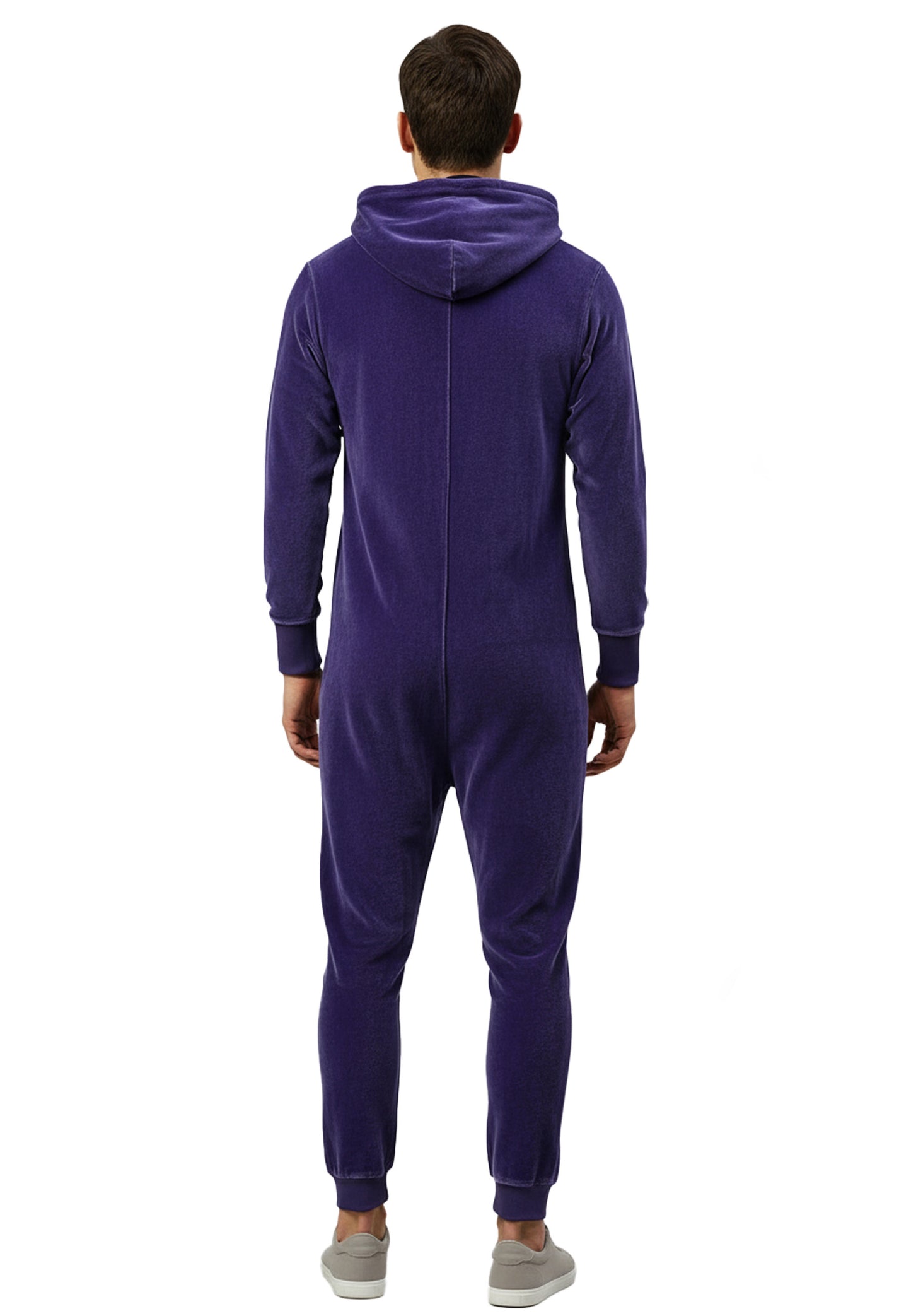 Switcher jumpsuit geeleevelvet color/734 violin