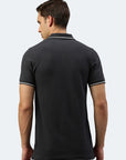 Contrast polo with elastane Ben