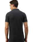 Contrast polo with elastane Ben