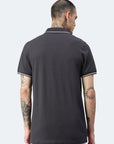 Contrast polo with elastane Ben