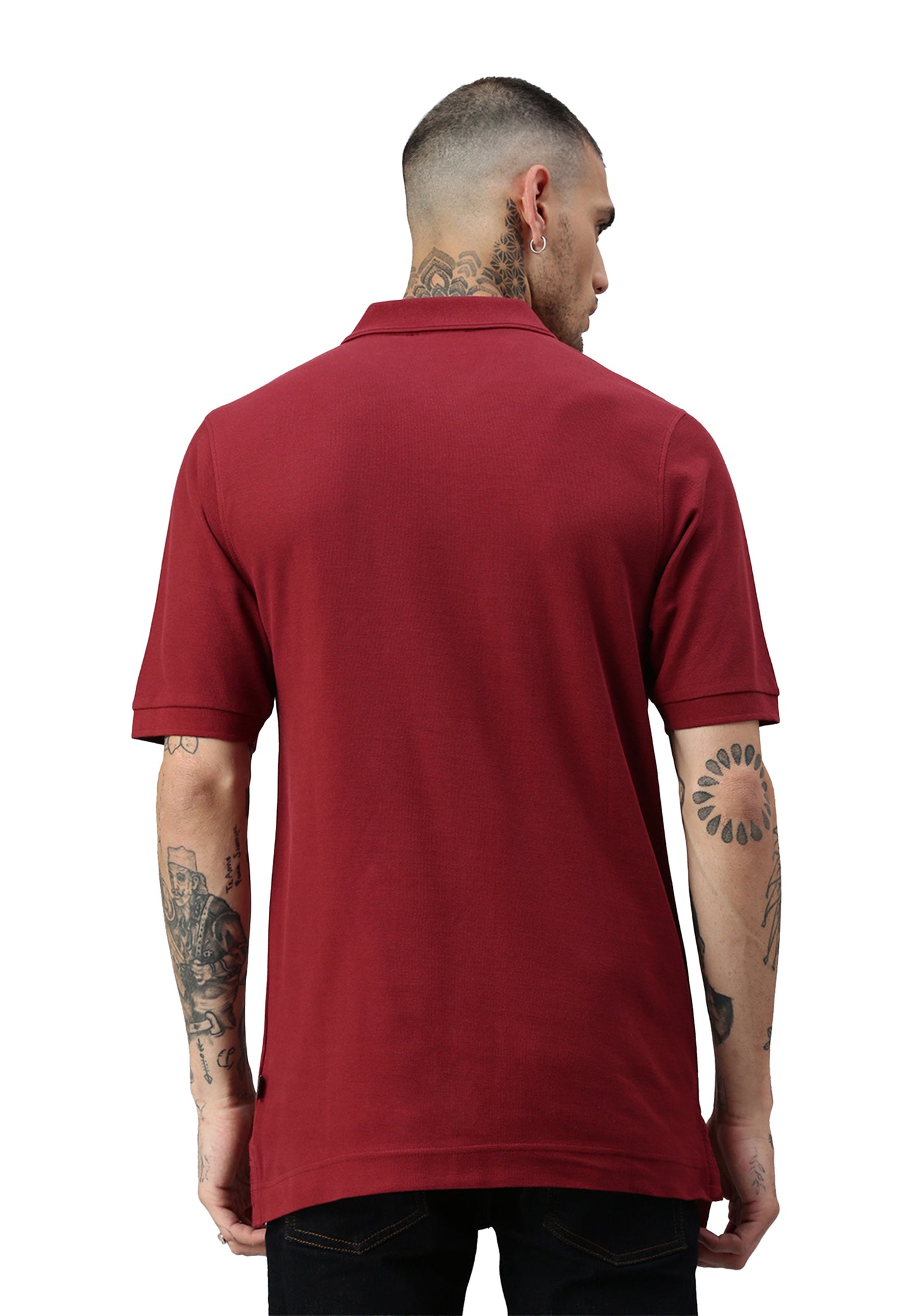 Switcher men's polo john color/158 burgundy