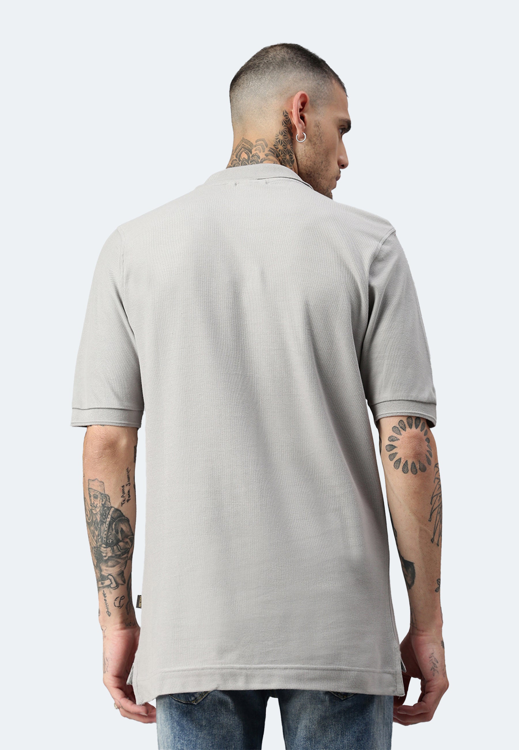 Switcher men's polo john color/gris fonce