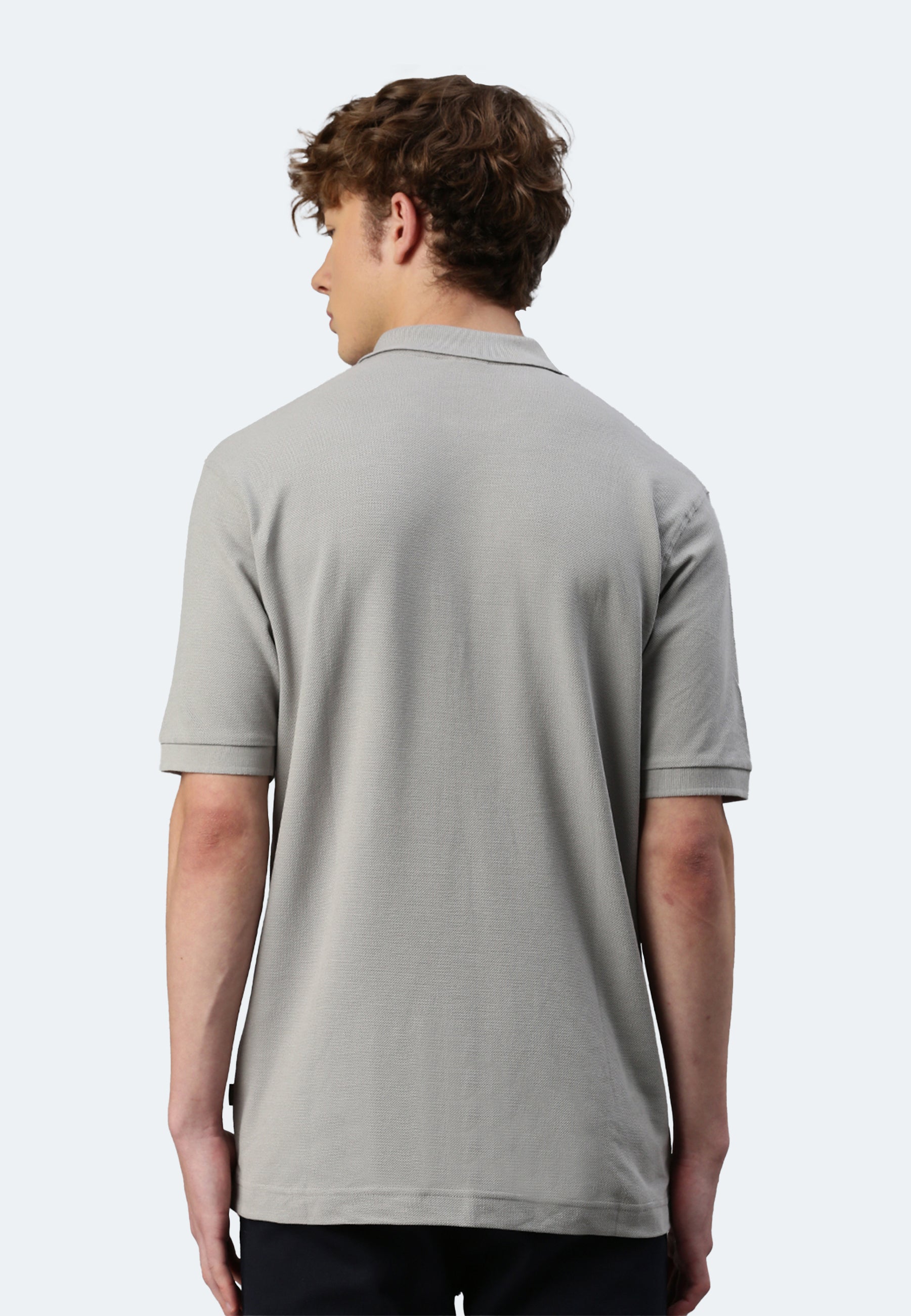 Switcher men's polo samuel color/gris fonce