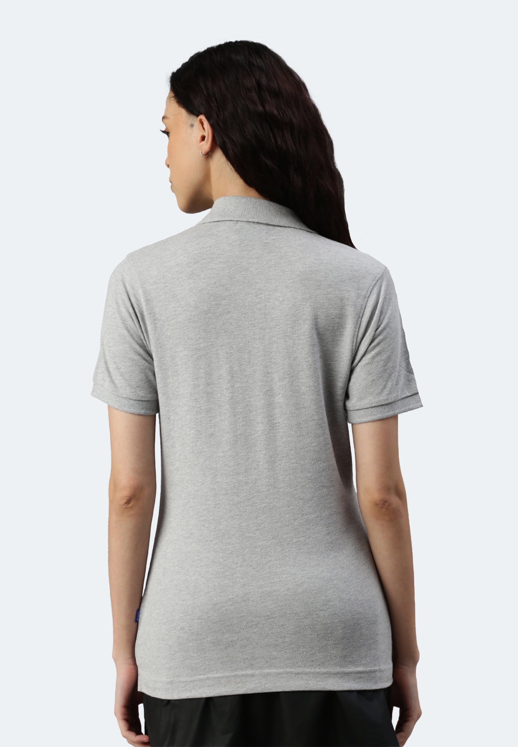 Switcher polo Lady whale color/gris chine