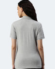 Switcher polo Lady whale color/gris chine