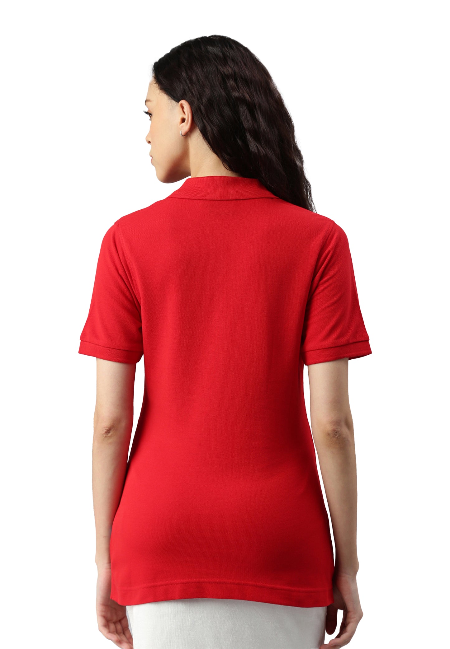 Switcher polo Lady whale color/10 rouge
