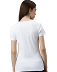 Round neck ribbed T-shirt Sally