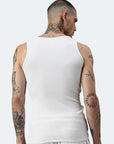 Men's ribbed tank top made from organic cotton Silvester