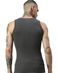 Men's ribbed tank top made from organic cotton Silvester