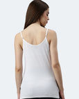 Stretch spaghetti top Muriel