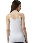 Stretch spaghetti top Muriel