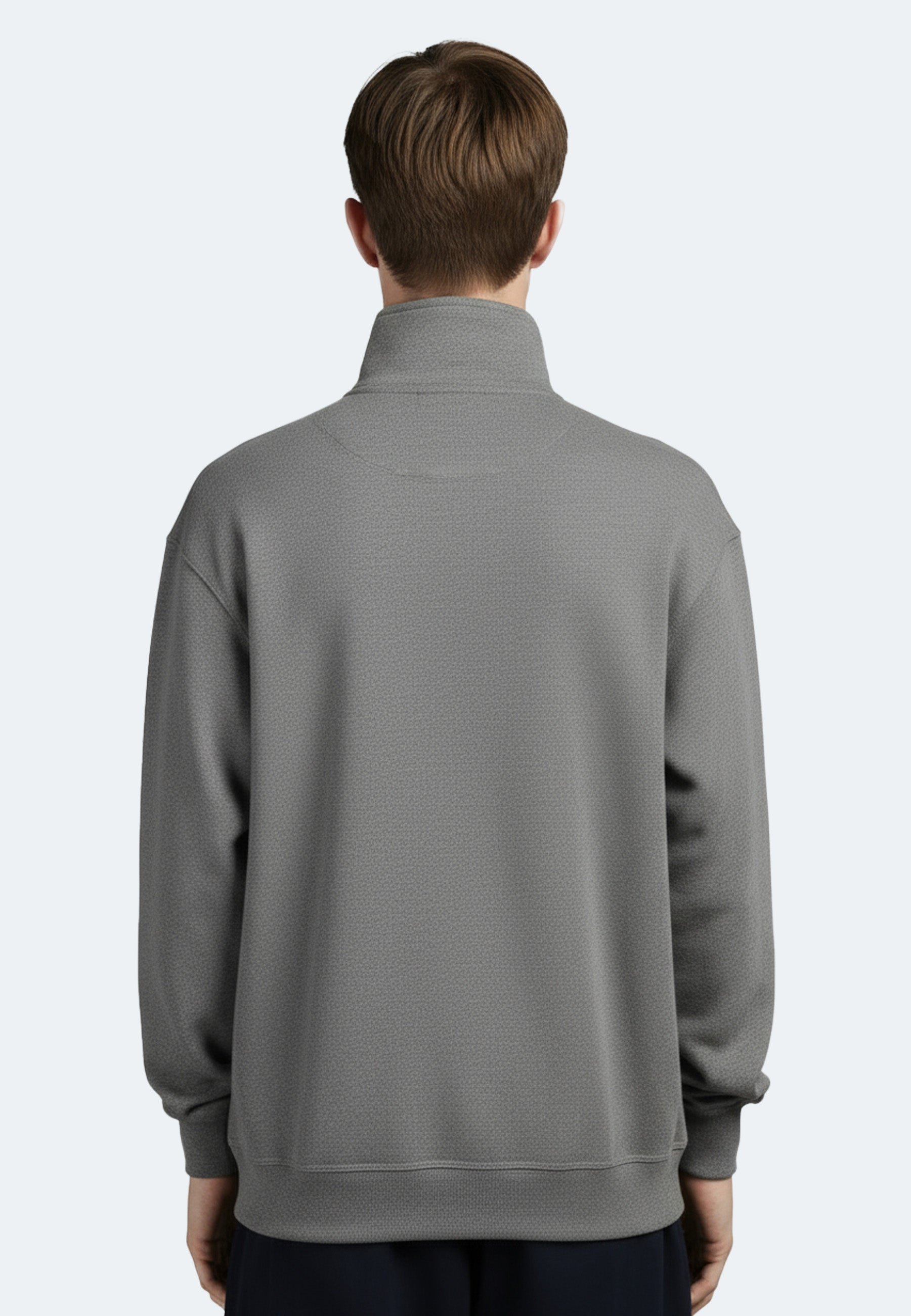 Switcher men's sweatshirt Oslo color/672 ebony chine