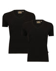 2-pack stretch T-shirt V-neck Giorgia