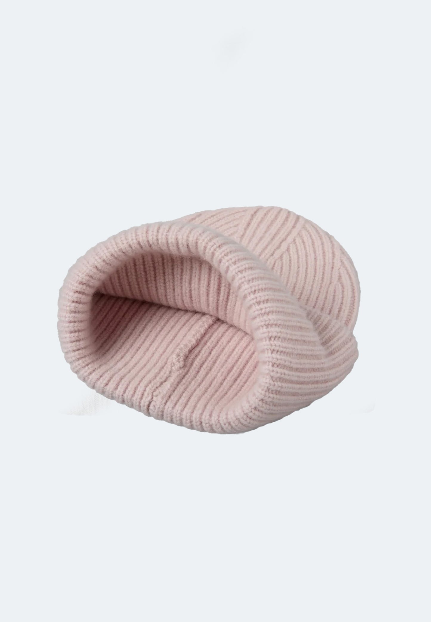 Merino wool beanie with high turn-up - Malo