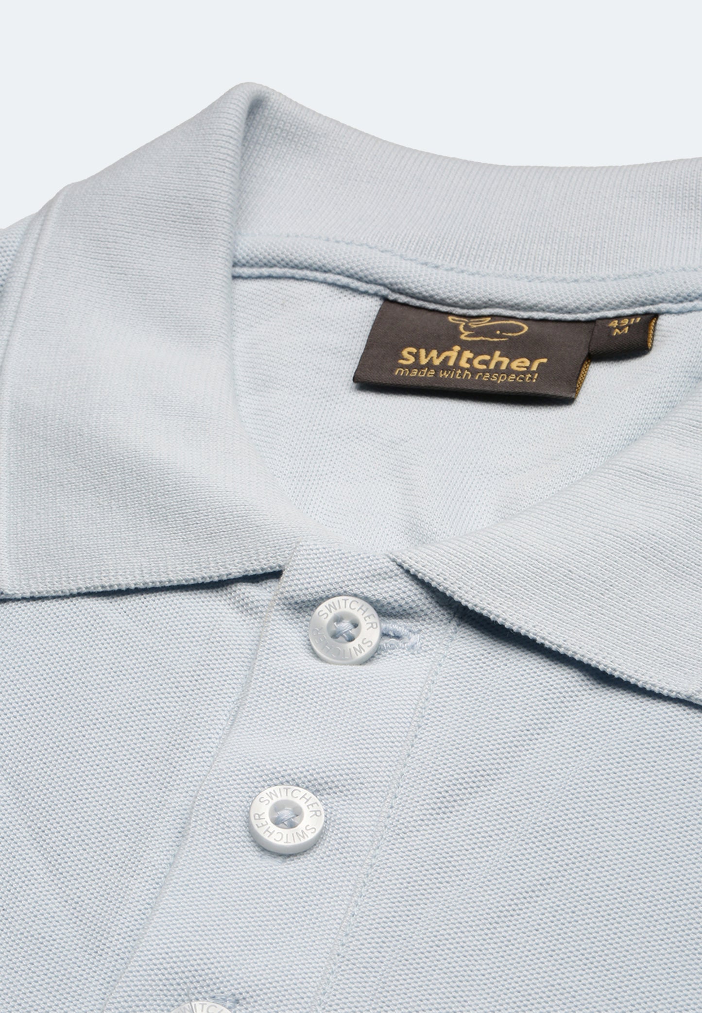 Switcher men's polo john color/204 blue angel