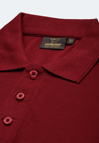 Switcher men's polo john color/158 burgundy